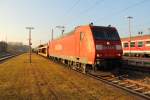 185 167-4 DB Schenker in Hochstadt/ Marktzeuln am 12.11.2011.