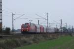 185 136-5 Railion bei Dankiersen 20.09.2009