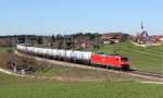 GATX Kesselzug nach Salzburg am 29.3.14 bei Teisendorf