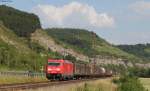 185 299-5 mit einem Mischer bei Karlstadt 18.6.14