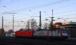  145 CL-014 und 185 597-2 beide von Crossrail stehen in Aachen-West.