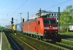 185 122 mit TEC 40006 (Gallarate–Taulov) am 14.04.2007 in Weinheim (Bergstrae)