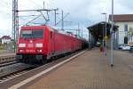 185 289-6 und Schwesterlok Bahnhof Nordhausen 19.06.2015