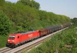 185 265 mit EZ 44907 (Nrnberg Rbf–Linz Vbf) am 22.05.2014 zwischen Deining und Batzhausen