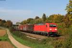 185 285-4 mit dem XP 47909 bei Ellental 12.10.15