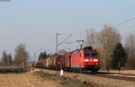 185 114-6 mit dem EZ 45023 (Mannheim Rbf-Chiasso) bei Riegel 17.3.16