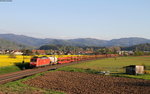 185 103-9 mit dem EZ 45000 (Chiasso-Mannheim Rbf) bei Kollmarsreute 19.4.16