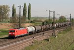 185 292 mit GC 61108 (Hemmingstedt–Basel Bad Rbf) am 22.04.2015 in Mllheim (Baden)