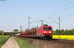 185 009-8 mit einem Mischer bei Lindhorst 7.5.16