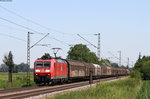 185 122-9 mit einem Mischer bei Riegel 7.7.16