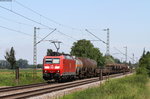 185 140-1 mit einem Mischer bei Riegel 7.7.16