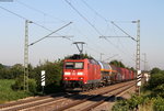 185 097-3 mit einem Mischer bei Köndringen 20.7.16