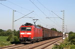 185 137-7 mit einem RedBull Zug bei Köndringen 20.7.16