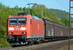 185 004-9 mit Güterzug durch Bonn-Beuel - 05.05.2016
