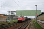 185 291 passierte am 31.03.2016 die Station  Leuna Werke Süd .