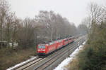 185 072 und andere Loks unterwegs als Lokzug am 29.