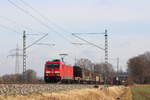 185 234-2 DB Cargo bei Trieb am 25.02.2017.