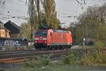 Lz bei der Durchfahrt in Rheydt Hbf kommt mir die 185 148-4 vor die Linse gefahren am heutigen Abend.