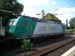 Br 185 532 (Mehrsystemlok) durchfhrt Lehrte richtung Hannover (14.8.2007)