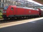 Die BR 185 044-5 in Regensburg HBF am 14.08.2007