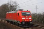 185 340 fuhr am 24.03.2010 LZ durch Ahlten. 