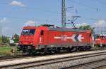 185 605 in Augsburg-Oberhausen am 25.05.2010 

