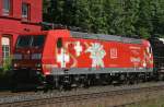 185 142 (Edelwei) durchfhrt am 25.5.11 mit Gz Ratingen-Lintorf