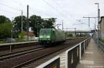 185 389-4 als Lz in Friesack(Mark) in Richtung Neustadt(Dosse) unterwegs. 09.06.2011