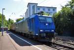 185 535-2 mit gem. Gterzug bei der Durchfahrt Hbf-Bonn - 14.09.2011