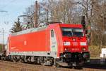 185 402  Green Cargo  fuhr am 26.3.12 durch Ratingen-Lintorf.