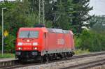 185 234-2 als Lz Richtung Plattling bei der Durchfahrt in Strakirchen, 16.08.2012