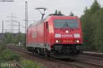 185 221 am 29.09.2006 bei Hamburg Unterelbe.