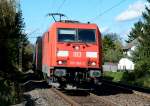 185 399-3 zieht Güterzug durch Bonn-Beuel - 14.10.2014