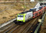 Am 14.03.2017 kam die 185-CL 005 von CAPTRAIN aus Richtung Stendal und fuhr weiter in Richtung Braunschweig .