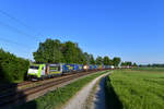 185 532 mit DGS 42922 am 06.05.2018 bei Langenisarhofen. 