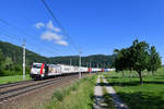 185 664 mit TEC 41857 am 03.06.2018 bei Wernstein am Inn.