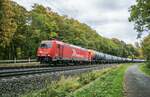 185 585-7 mit einen Kesselzug in Vollmerz,20.10.2021