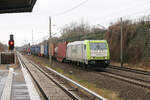 Captrain 185 598 // Berlin-Wartenberg (Außenring) // 15. Februar 2024