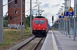 Usedom Express wech und der nchste Express durch, durch Zssow.