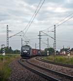 185 546 der OHE am 27.07.2010 kurz nach Plattling.