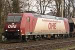 OHE 185 534 am 26.11.10 in Ratingen-Lintorf