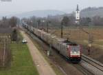 185 602-0 mit einem Ewals KLV bei Denzlingen 19.2.11