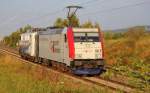 185 664-0 Kombi Verkehr + 139 135-8 Lokomotion in Staffelstein am 04.10.2011.