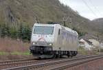 185 540-2 in TX Diensten Lz bei Erpel am 14.04.2013