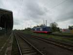 Am 12.05.2013 fuhr 185 409 Lz von Stendal in Richtung Borstel bergabebahnhof wo sie einen Zug bespannen wird.