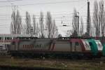 Crossrail 185 593 am 1.12.12 abgestellt in Krefeld Hbf.