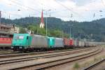 185 615 und 185 618, Kufstein, 6.7.2013