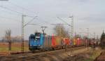 185 515-4 mit dem DGS 47515 (Montzen-Basel SBB Rb) bei Riegel 15.1.14