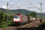 crossrail 185 597-2, Rheindiebach, 10.07.2012