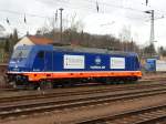 In Gößnitz wartet am 15.03.2014 Raildox 185 409 auf neue Aufgaben.